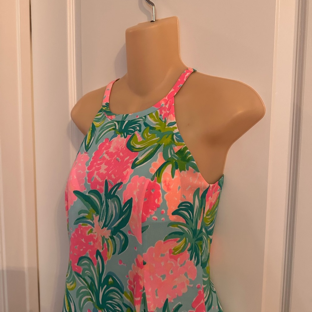 Lilly Pulitzer Fernanda Dress Pineapple Shake - Picture 6 of 15